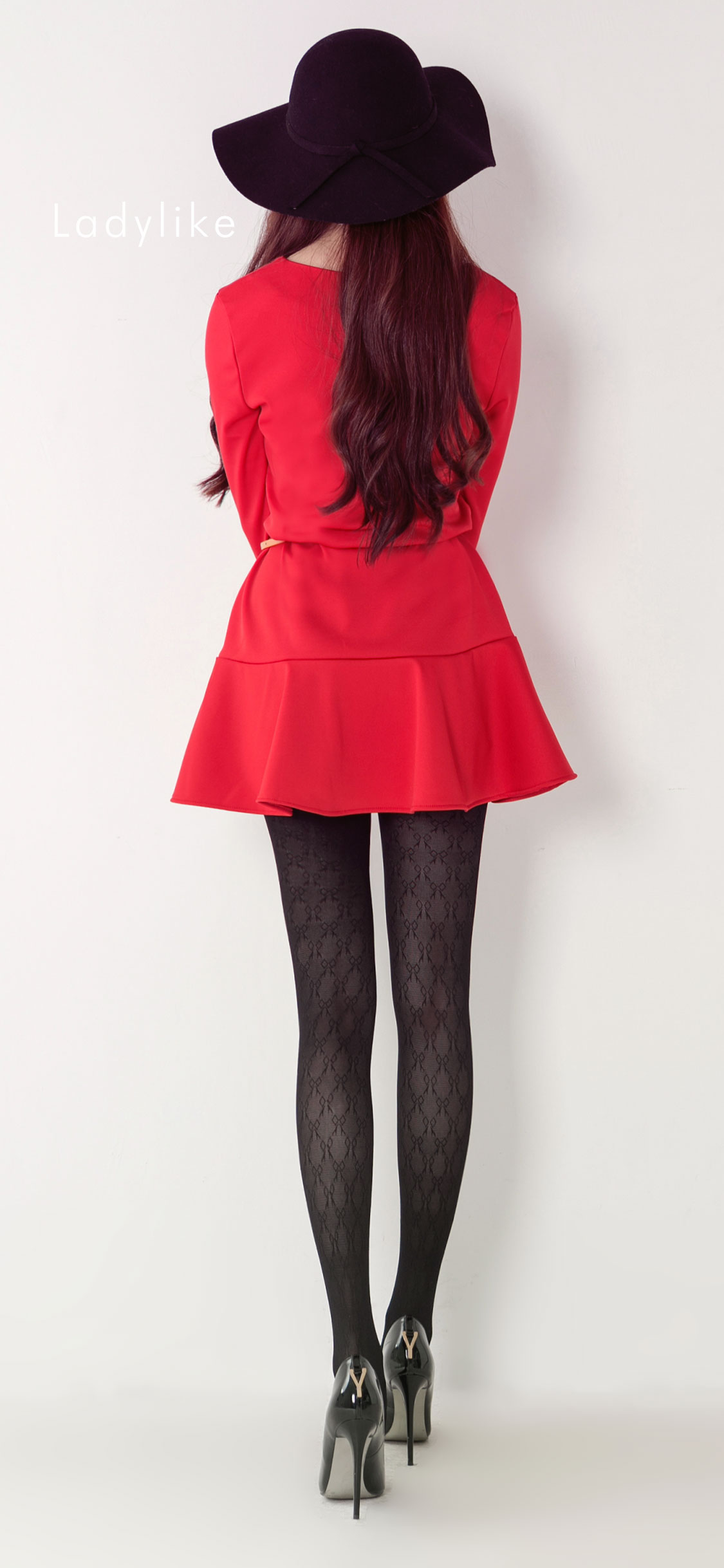 rising star pattern stocking B12