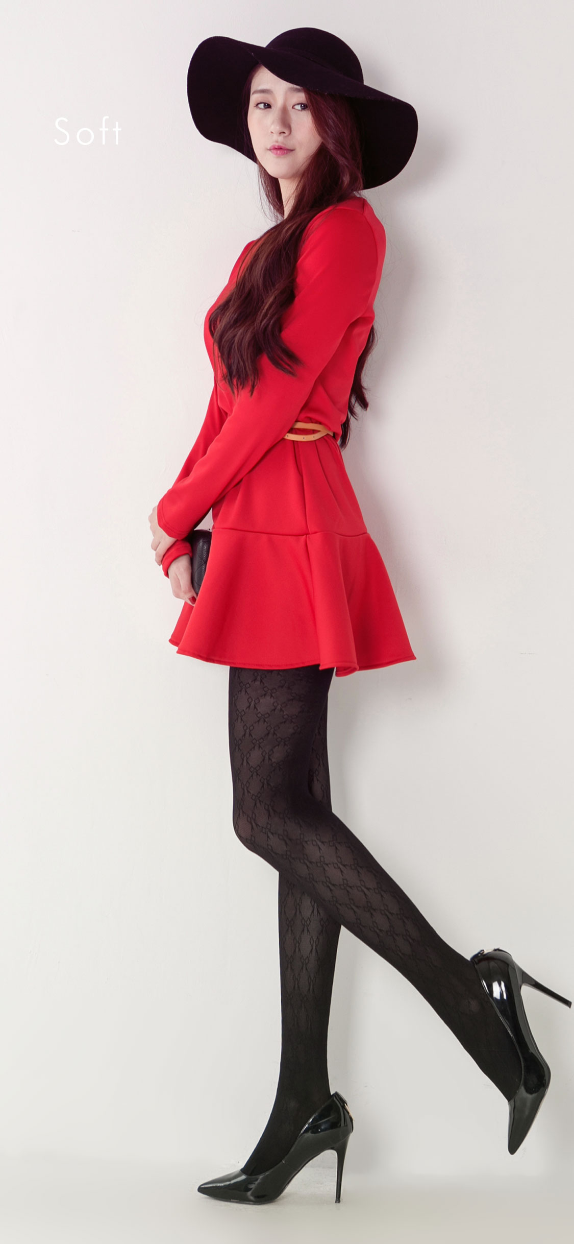 rising star pattern stocking B12