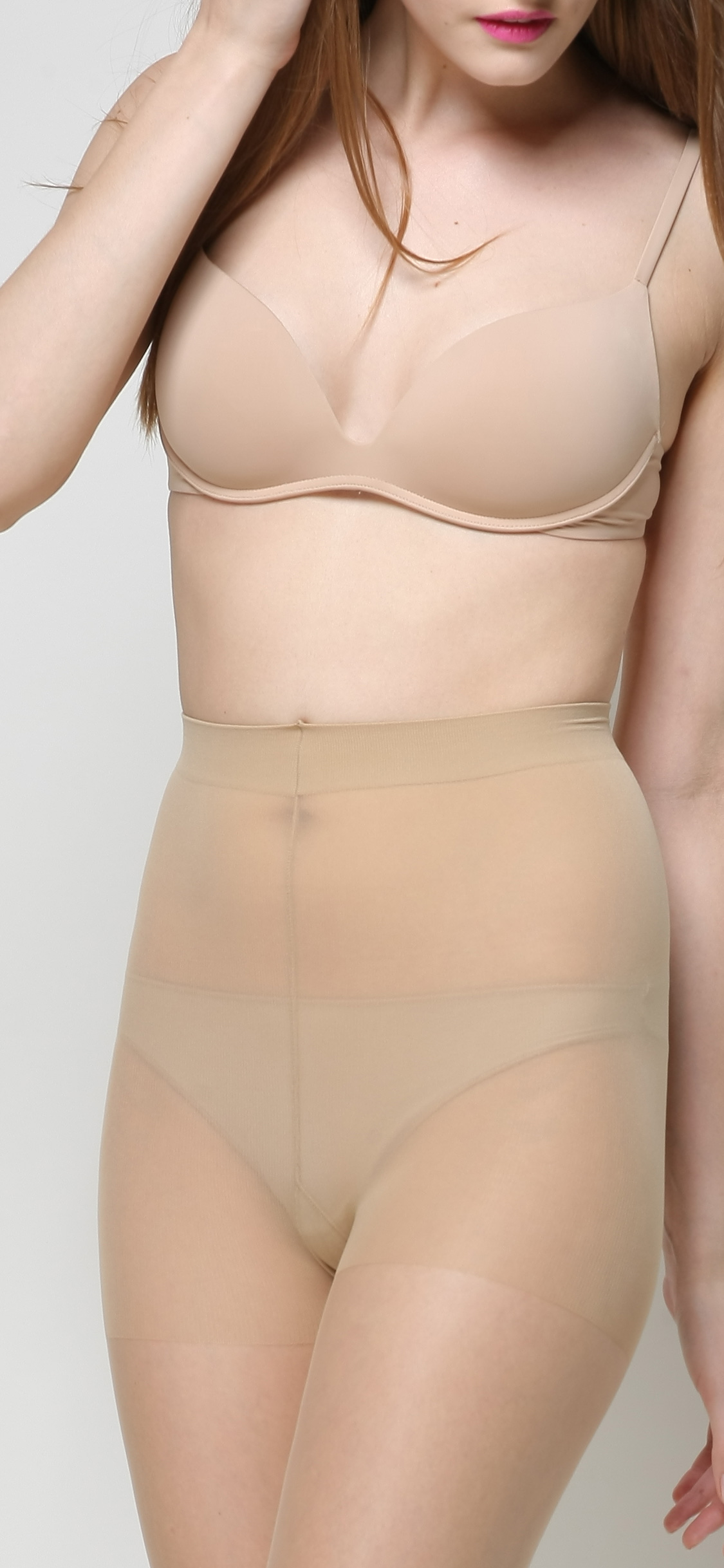 rising star nude color stockings C12